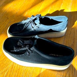 Clark’s Wallabee Cup, Black Nubuck
